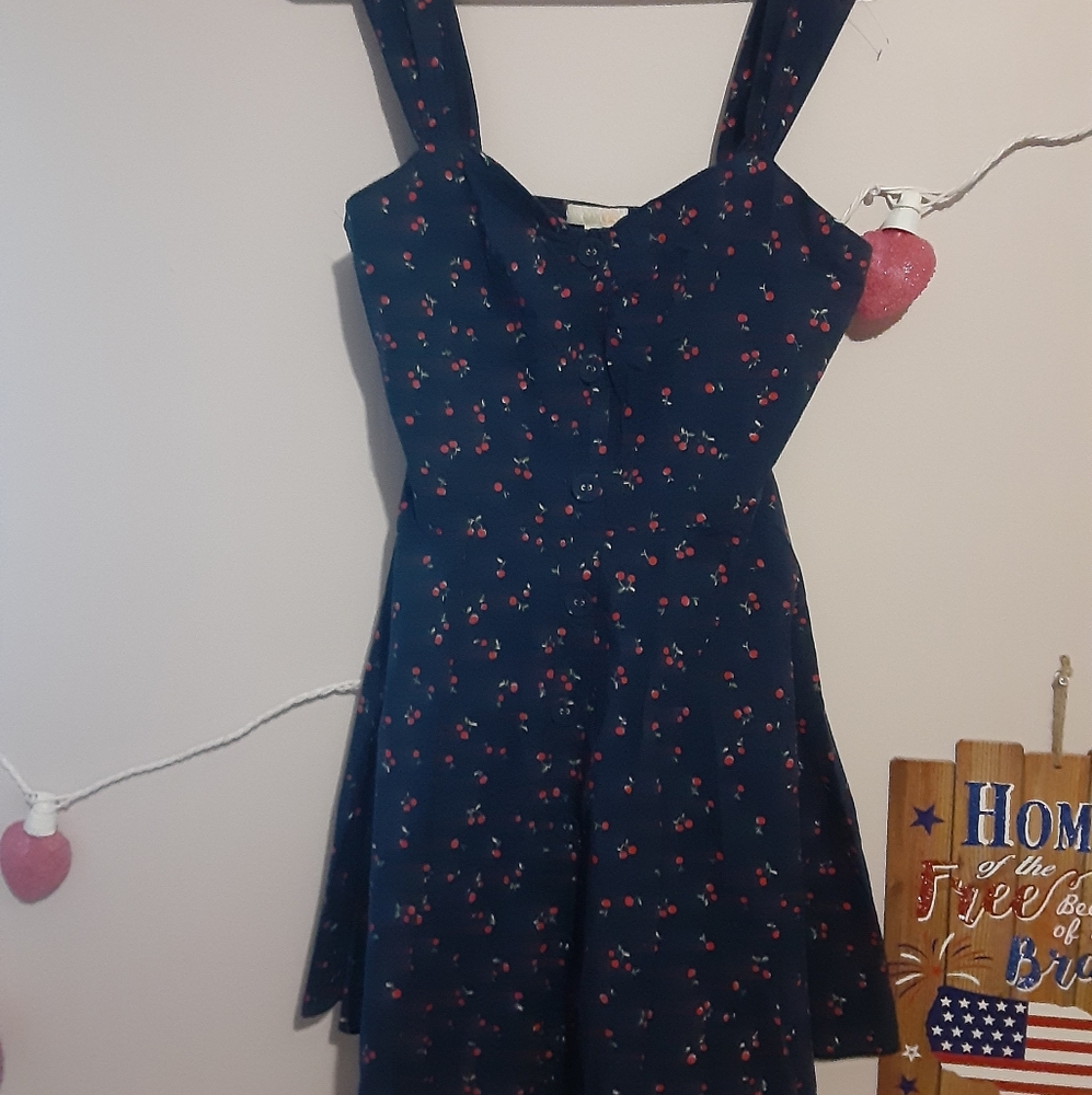 CHERRY VINTAGE DRESS